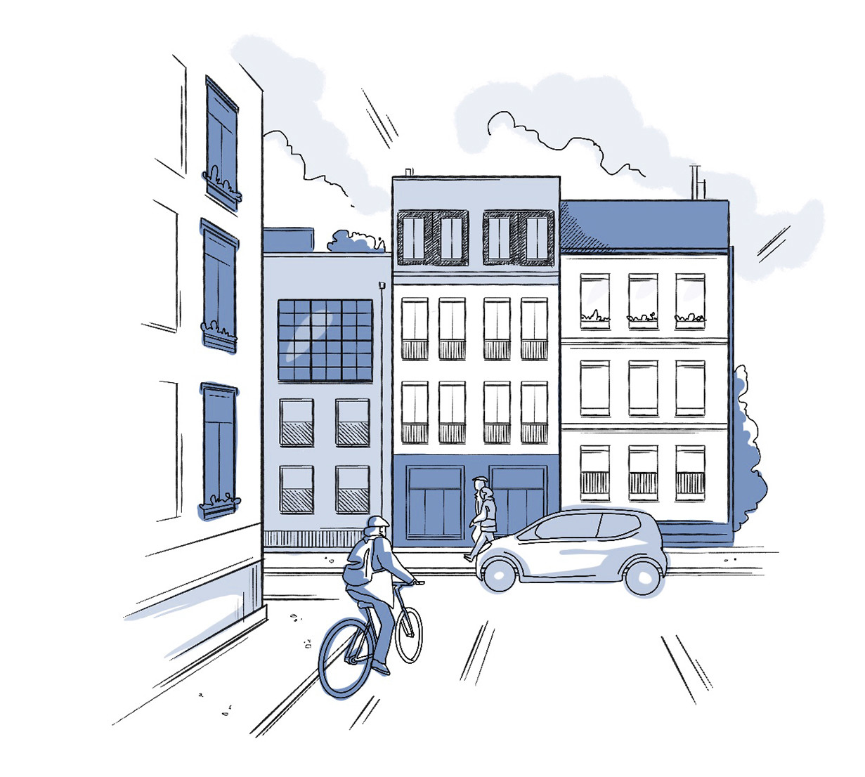 Illustration Wohnen